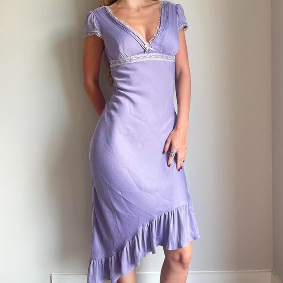 Urban Outfitters Women's Purple Dress - Picture 1 of 6